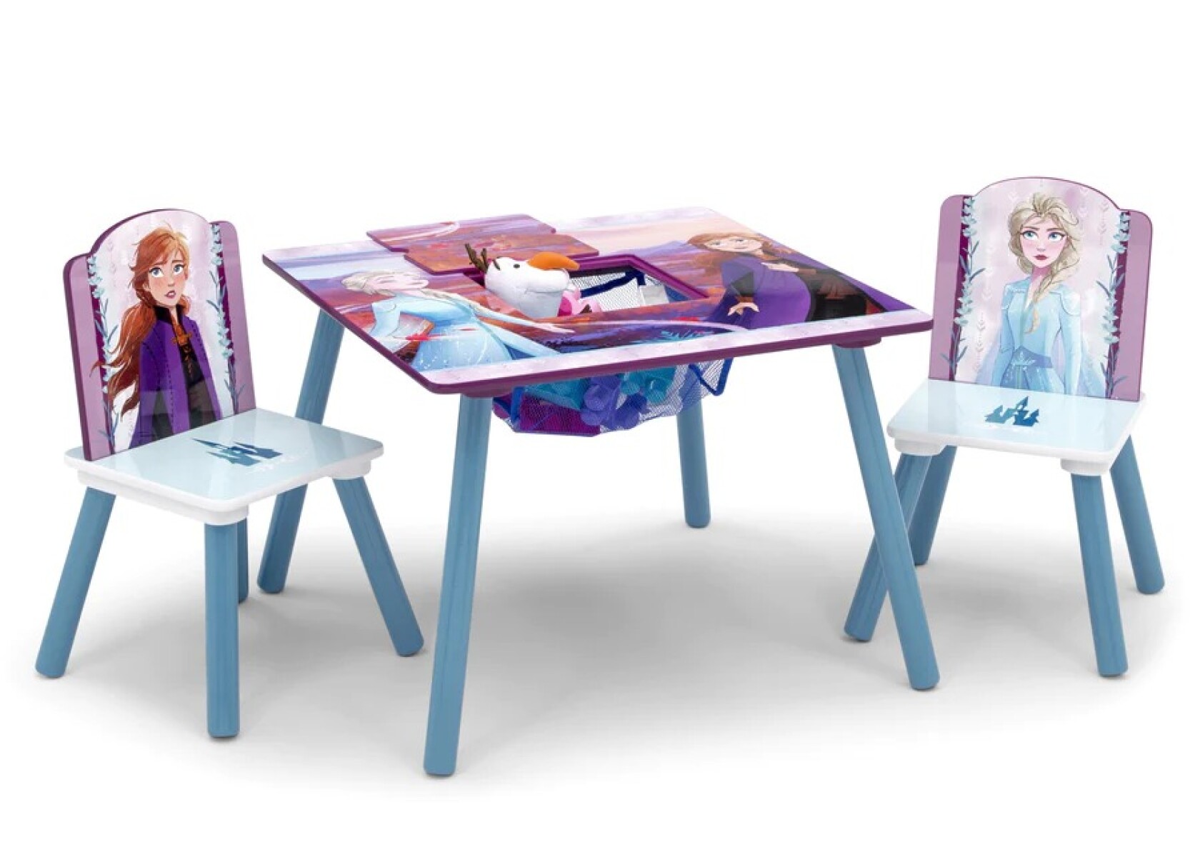 Juego de mesa y 2 sillas para niños Frozen II Disney 