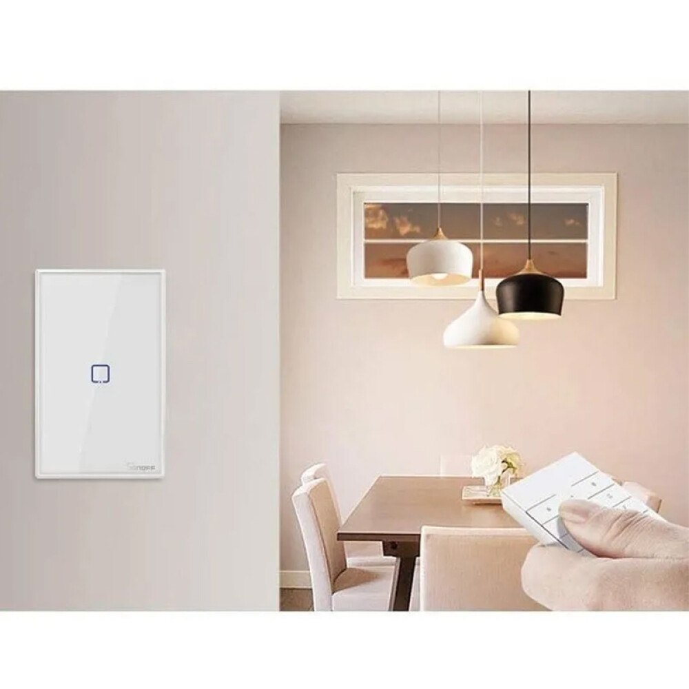 Plaqueta inteligente WIFI blanca 1 int + RF SONOFF ELE07748