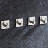 6 Ganchos Perchero Multiuso Metálico Adhesivo Baño Cocina 6 Ganchos Perchero Multiuso Metálico Adhesivo Baño Cocina