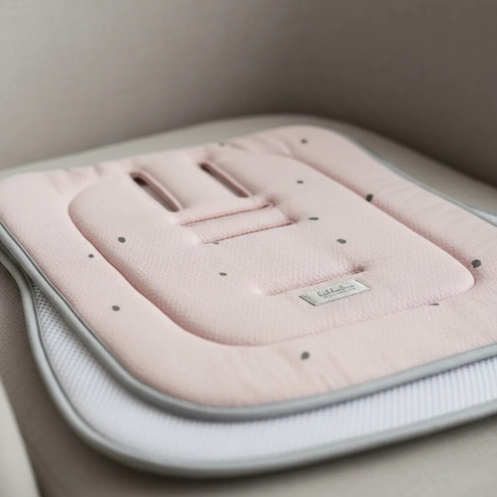 Colchon kikkaboo para coche universal rosa