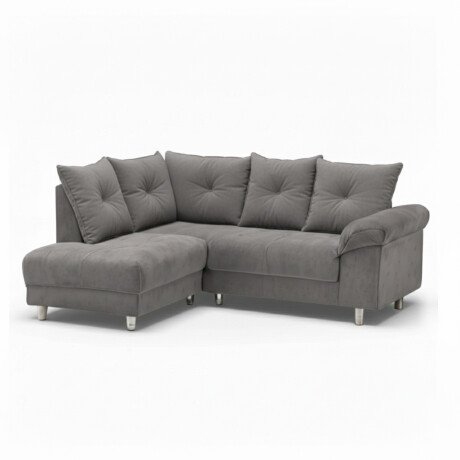 SOFÁ SILLÓN ESQUINERO RINCONERO CON CHAISE Gris