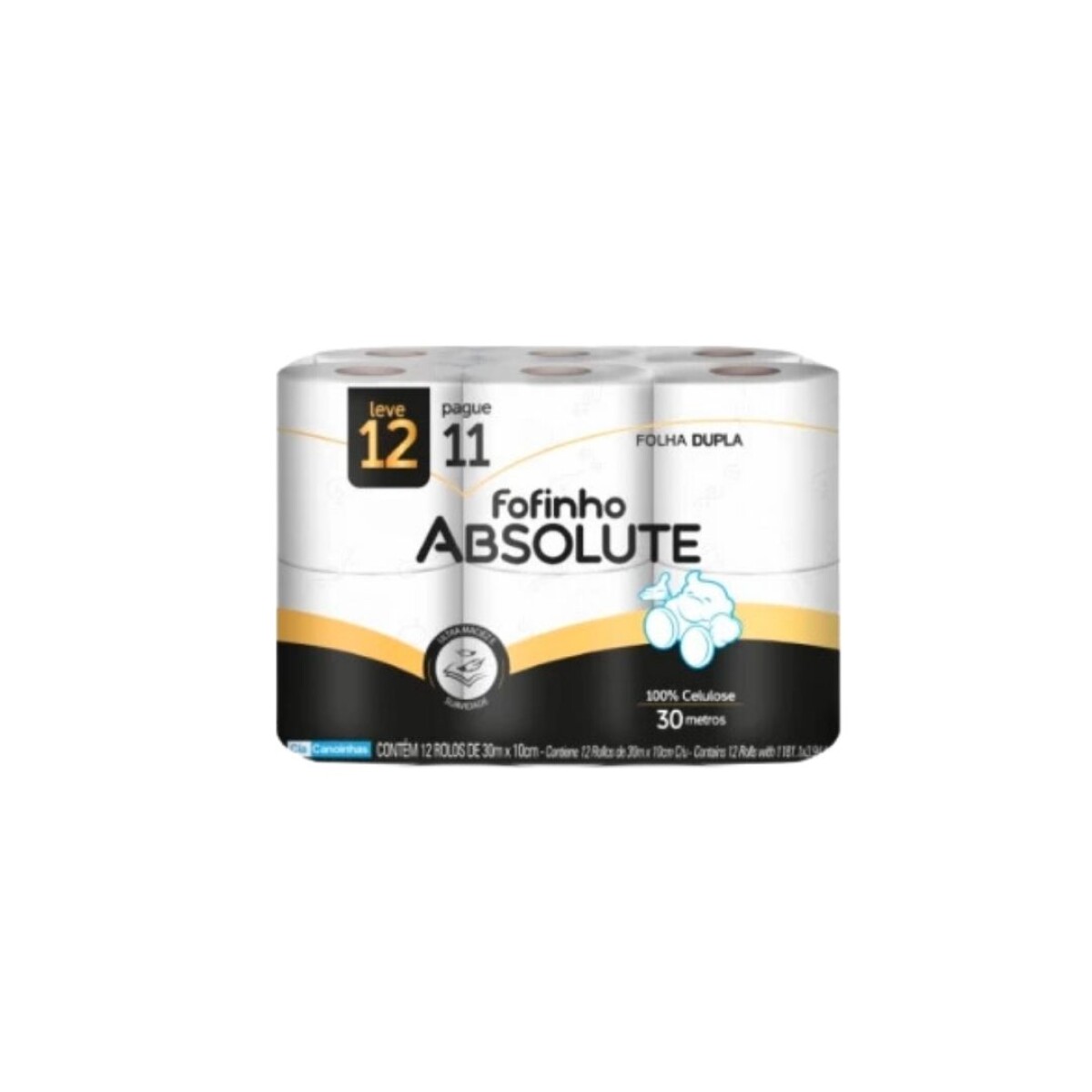 Papel Higiénico Doble Hoja Ultra Premium - Pack x 12 unidades 