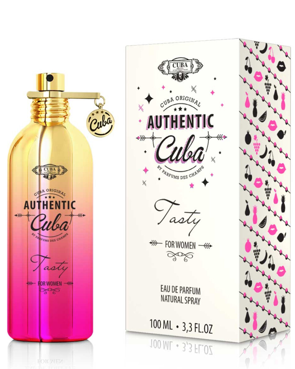 Perfume Cuba Authentic Tasty for Women EDP 100ml Original 