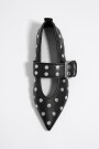 BAILARINA TACHAS PIEL Negro