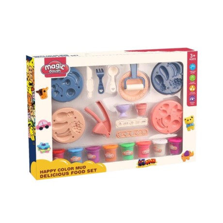 Set de Masas para Moldear y Formar Frutas 001