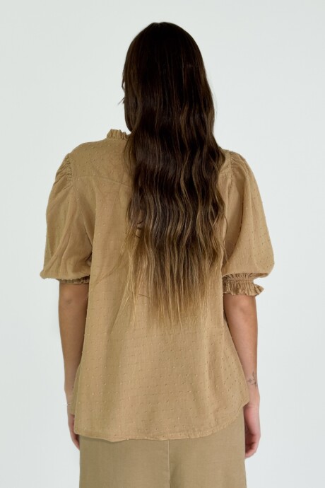 BLUSA VOMERO Camel