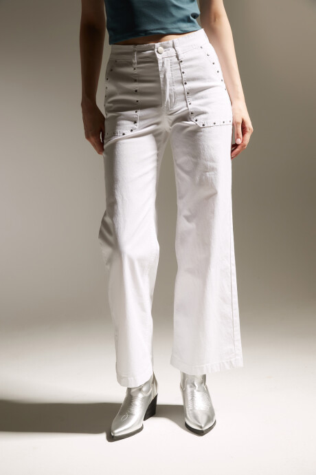 Pantalon Sarees Blanco