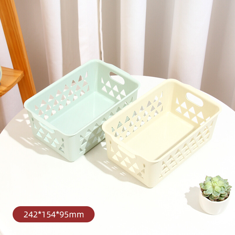 Cesta Rectangular Multifunción - S - Verde Agua Cesta Rectangular Multifunción - S - Verde Agua