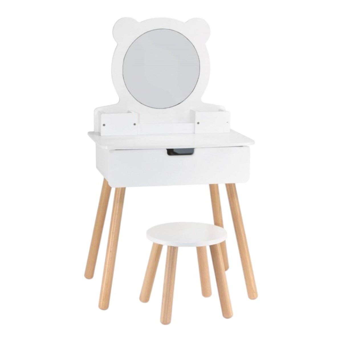 Tocador Blanco con Banco Viga 