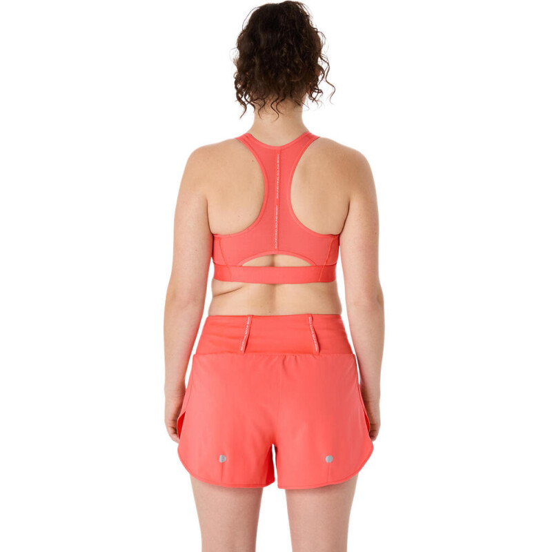 Bra Running Road Compression Mujer Coral Reef