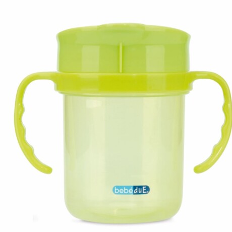 Vaso Infantil Bebédue 360 Flujo Regulable VERDE