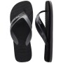 Sandalias Havaianas Dual Hombre Gris Acero Negro