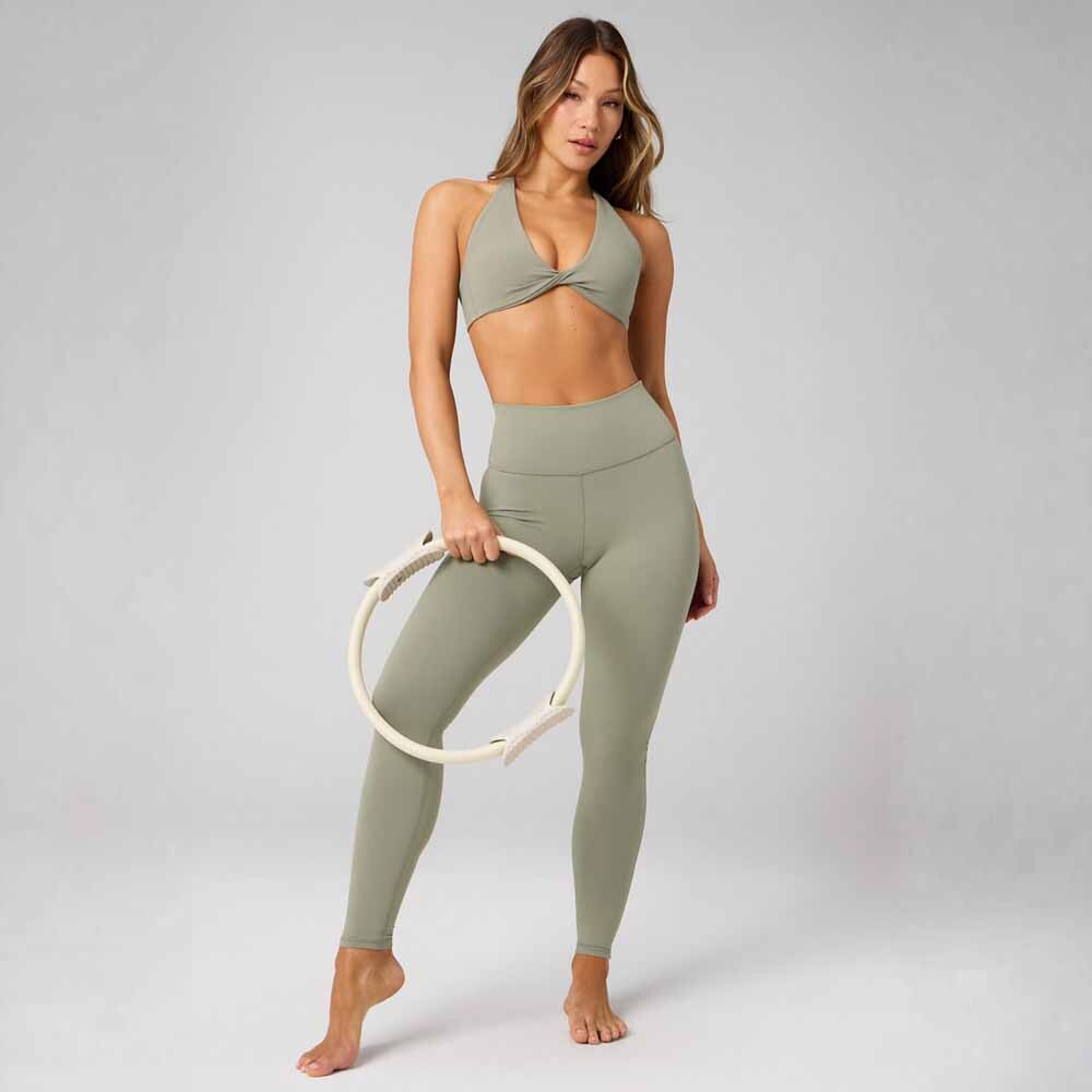 Top Pureluxe Plunge Low Impact Bra Mujer Seagrass