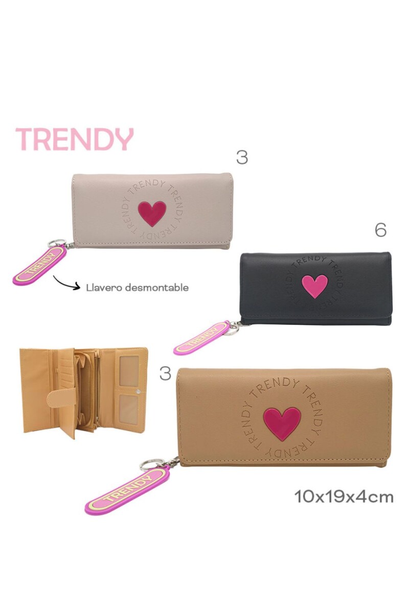 Billetera Beige