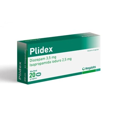 Plidex 20 Grageas Plidex 20 Grageas