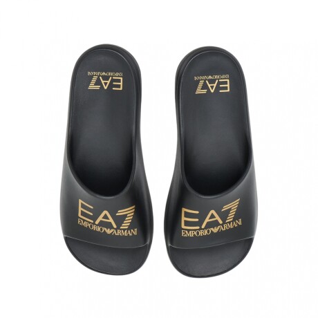 AE7 Crusher Distance slides with oversized logo Black/Gold