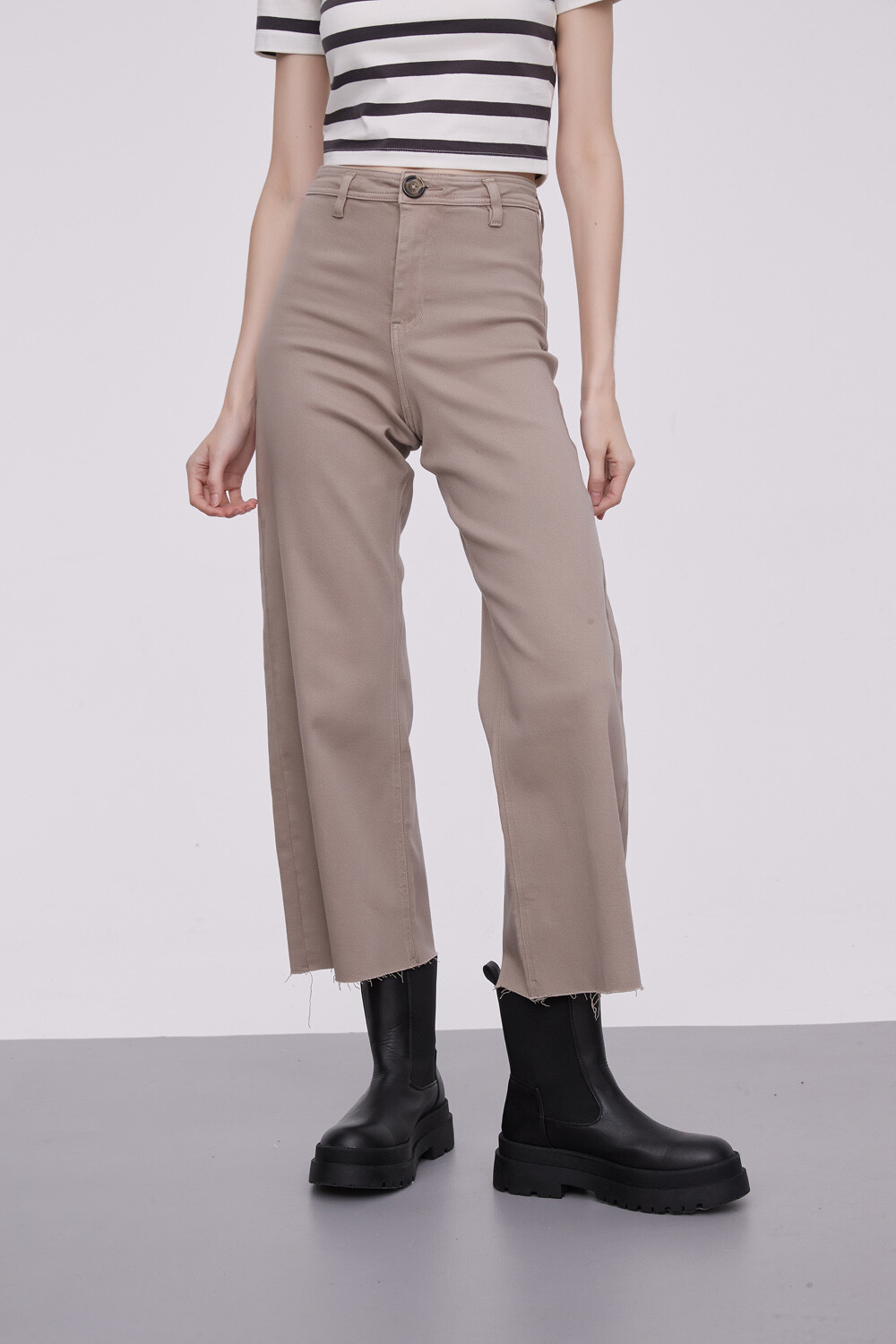 Pantalon Adeline Taupe / Mink / Vison