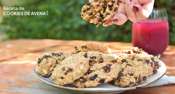 Cookies de avena