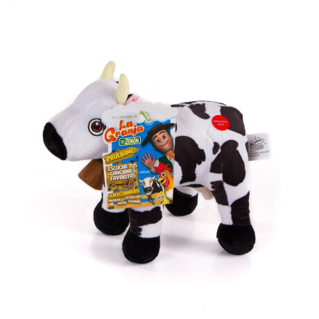 Peluche Musical Granja de Zenon 8001 20CM VACA
