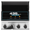 PARRILLA A GAS 4 QUEMADORES CON ANAFE PERFORMANCE 41000 BTU PARRILLA A GAS 4 QUEMADORES CON ANAFE PERFORMANCE 41000 BTU