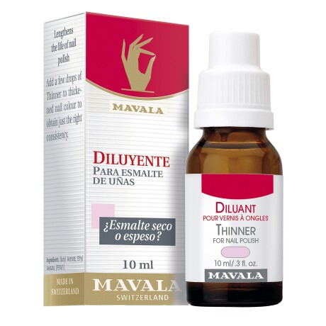 Diluyente para esmalte Mavala Thinner 10ml Diluyente para esmalte Mavala Thinner 10ml