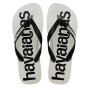 Sandalias Havaianas Top Logomania 2 Hombre Blanco/Negro/Blanco