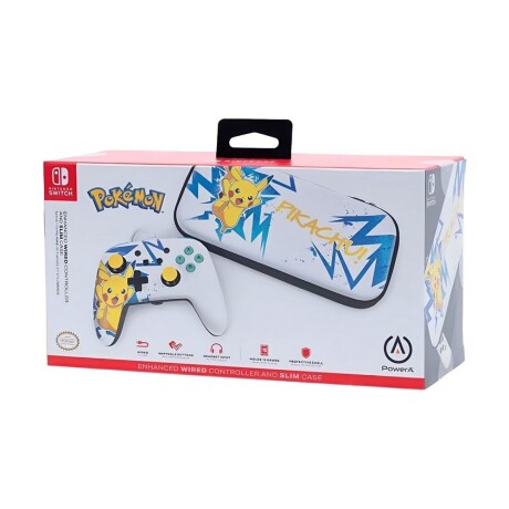 CONTROL + ESTUCHE POKEMON P/ NINTENDO SWITCH CONTROL + ESTUCHE POKEMON P/ NINTENDO SWITCH