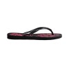 Sandalias Havaianas Slim Organic Mujer Negro/gris/gold