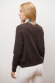 CARDIGAN TWIN MARRON