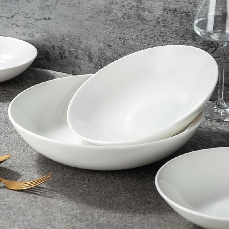 FUENTE PORCELANA D24x5CM BLANCO FUENTE PORCELANA D24x5CM BLANCO