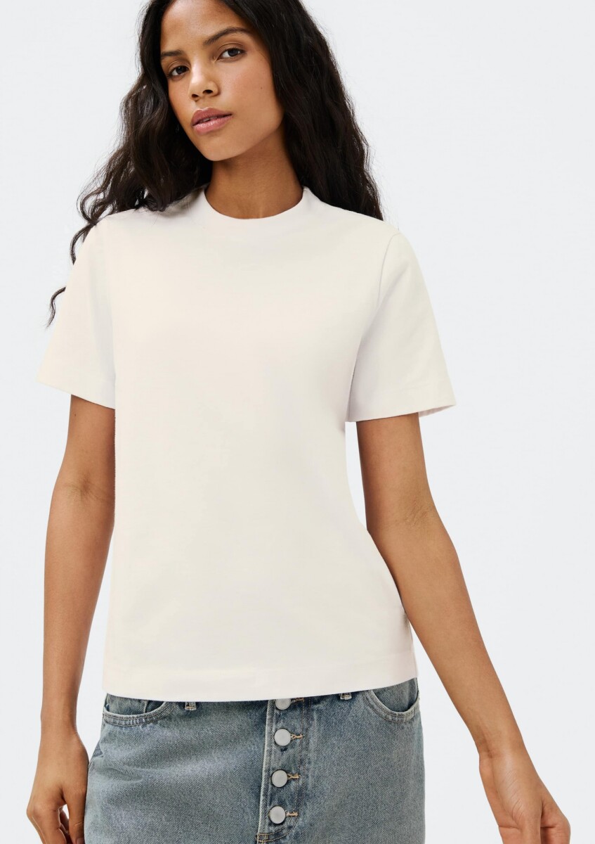 BLUSA MM FEM - BEGE MESCLA 