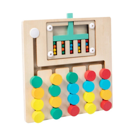 Juguete móvil multifuncional de 5 colores a juego: juguete interactivo de aprendizaje Juguete móvil multifuncional de 5 colores a juego: juguete interactivo de aprendizaje