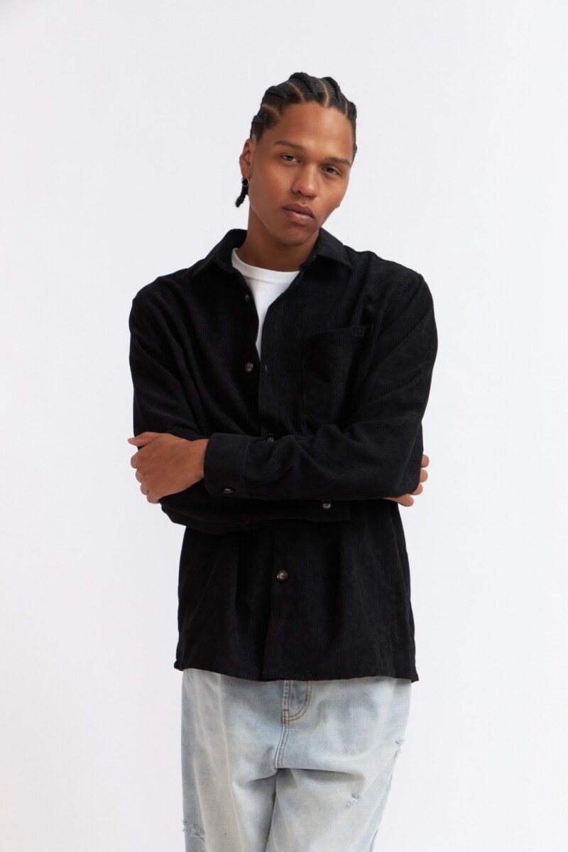 SOBRECAMISA MILTON - NEGRO 