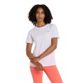 Remera New Balance de Dama - Essentials Heathert - WT41190WT ELD