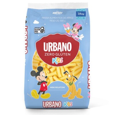 Fideos Kids Mini Rigatoni Urbano 500g Fideos Kids Mini Rigatoni Urbano 500g