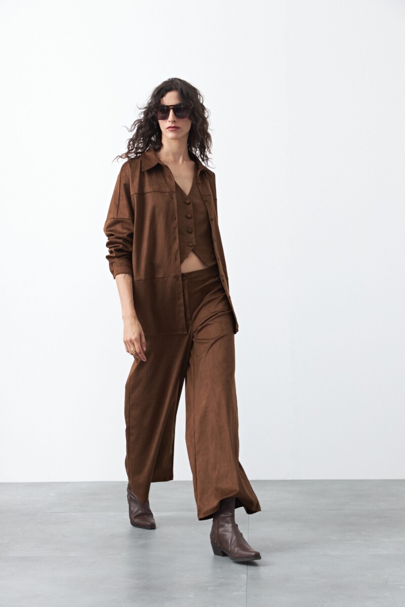 SOBRECAMISA CALYPSO - Marron 