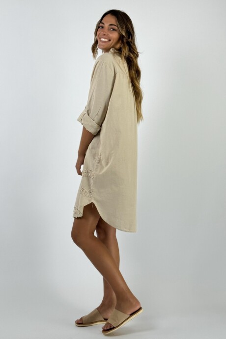 VESTIDO PENELOPE Beige