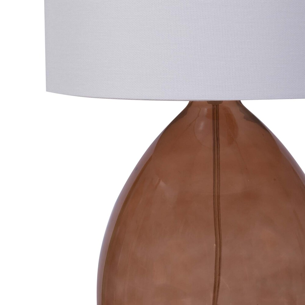 LAMPARA DE MESA NATURAL/BEIGE VIDRIO ML234618-1