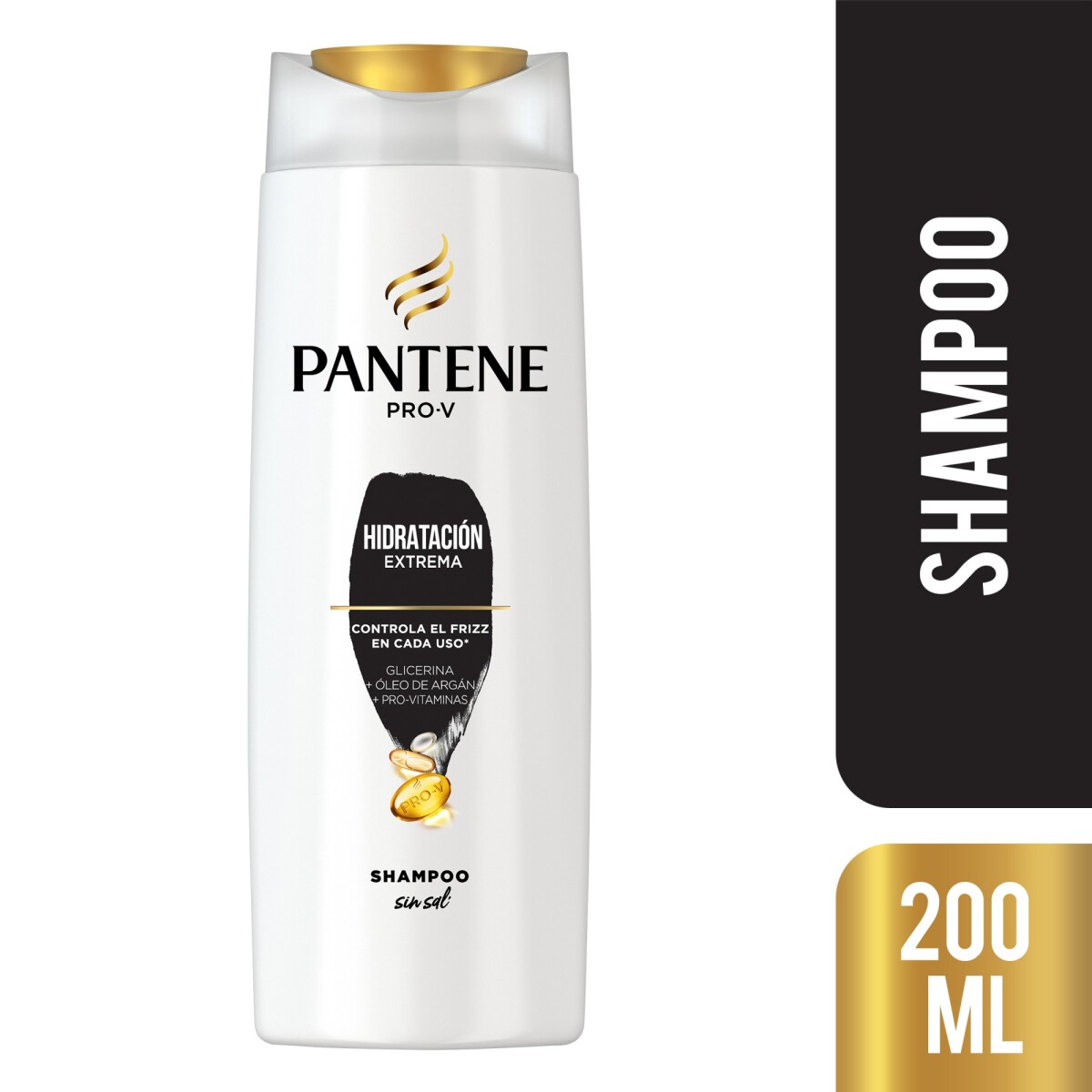 Pantene Hidratación Extrema Shampoo 200 ml – Cabello Suave y Sedoso