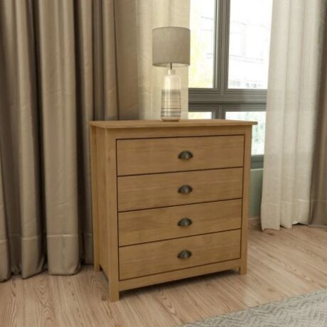 Cómoda Topázio 4 Cajones Freijo 9101FN Cómoda Topázio 4 Cajones Freijo 9101FN