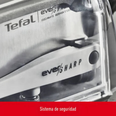 Cuchillo Tefal Eversharp Con Afilador Con Afilador
