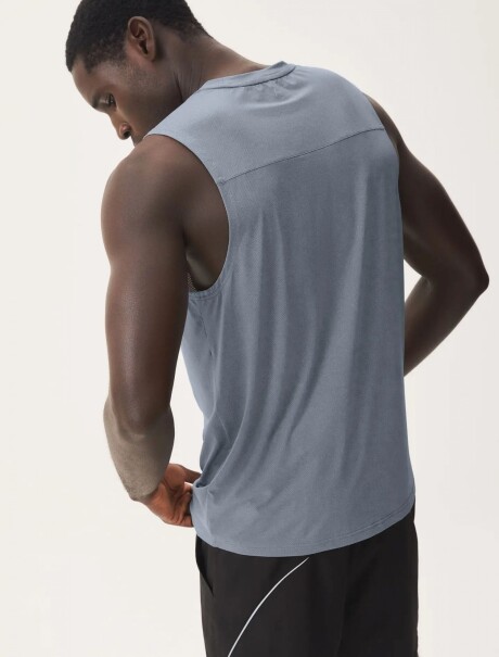 MUSCULOSA SPORT REFRACTANTE GRIS