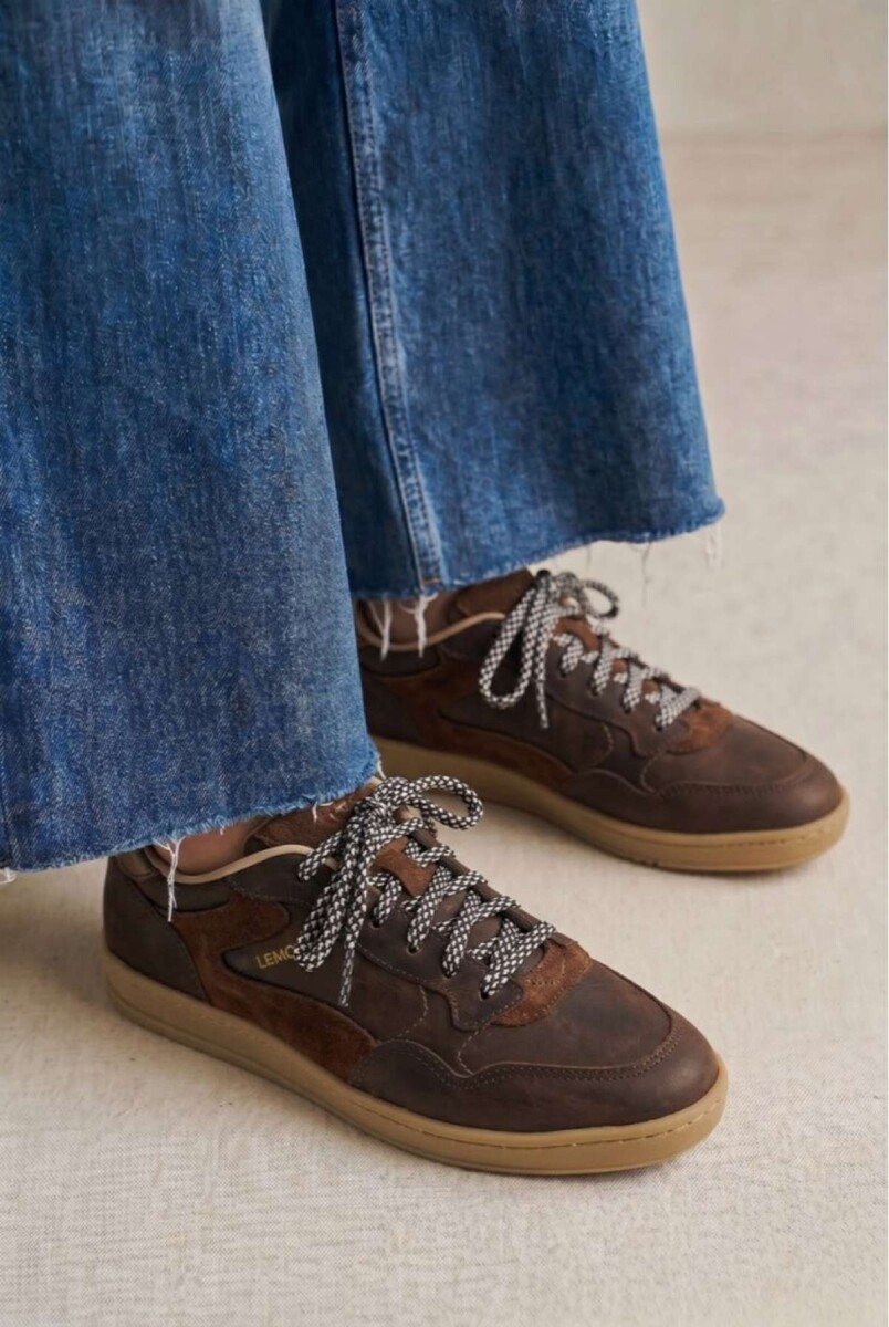 Zapatilla Cuero - Marron 