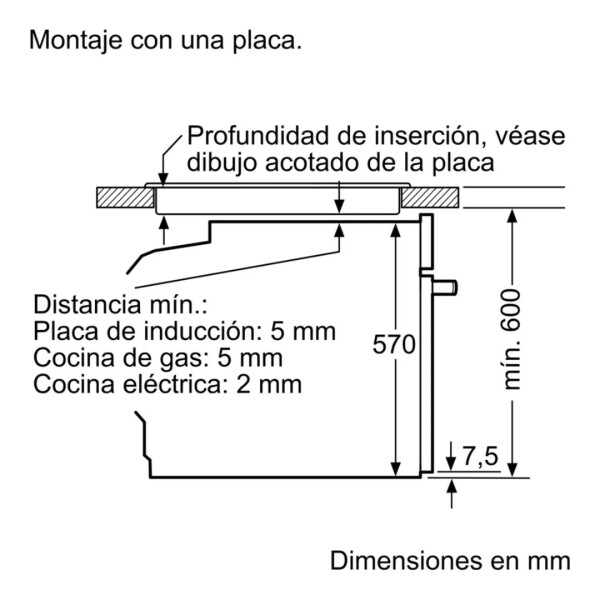 Horno Eléctrico Bosch Hba5360s0 HORNO EMPOTRAR BOSCH HBA5360S0 INOX