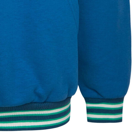 Abrigo Cnvb Retro Varsity Ft Polera Hoodie de Niño Azul