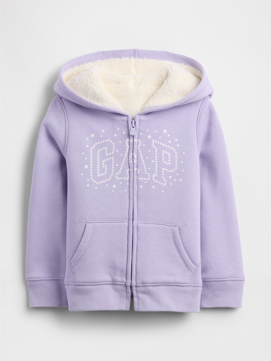 Canguro Logo Gap Con Corderito Toddler Niña - Orchid 207 