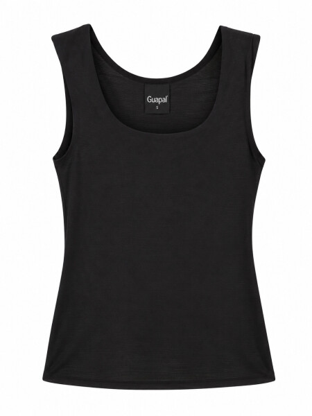 MUSCULOSA BASIC NEGRO