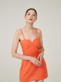 Vestido Larix Naranja Oscuro