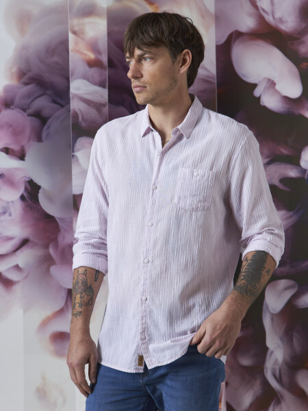SHIRT AMAZON 7.0 ROSA C/ RAYAS ROSA C/ RAYAS