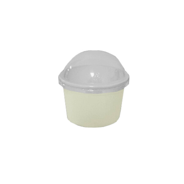 TAPA PET DOMO PARA POTE 16 OZ TRANSPARENTE